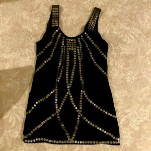Luluxa Dress with Gold Hardware